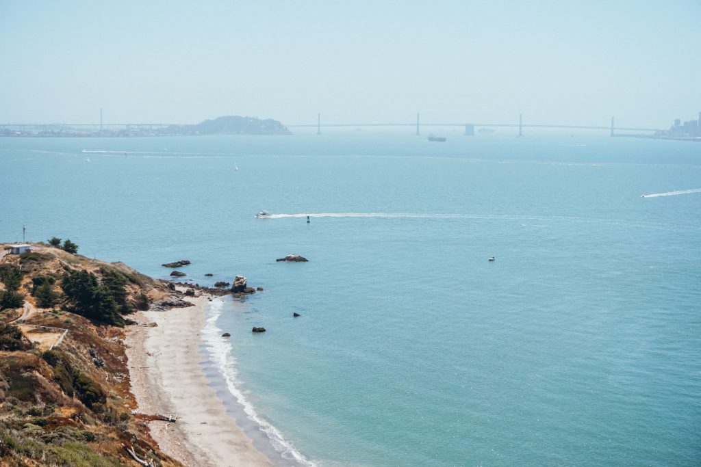 San Francisco views from Angel Island State Park