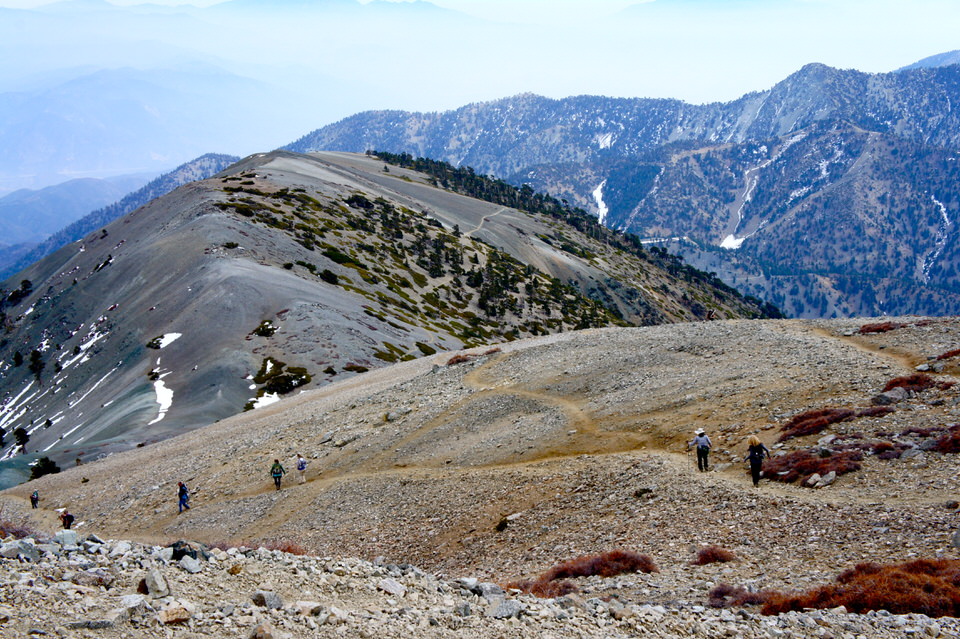 Summit of Mt. Baldy, one of the best hikes near LA