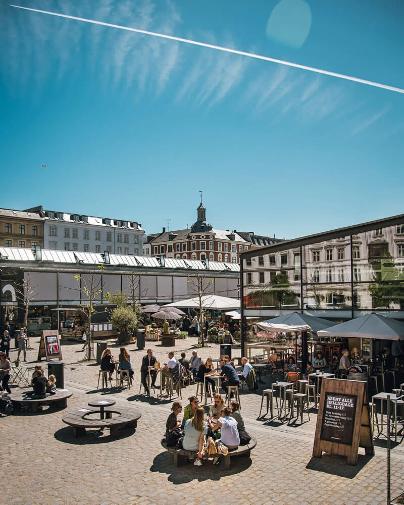 A fun place to get Copenhagen Food is at Torvehallerne Food Market